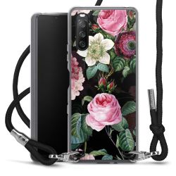 Carry Case Transparent Fabric black/silver