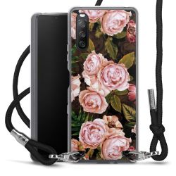 Carry Case Transparent Fabric black/silver