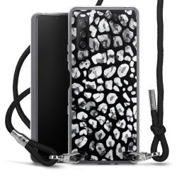 Carry Case Transparent Fabric black/silver