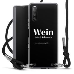 Carry Case Stoff schwarz/silber