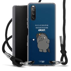 Carry Case Stoff schwarz/silber