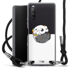 Carry Case Stoff schwarz/silber