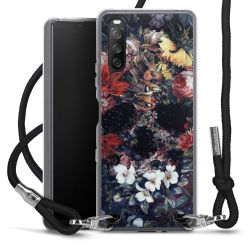 Carry Case Transparent Fabric black/silver