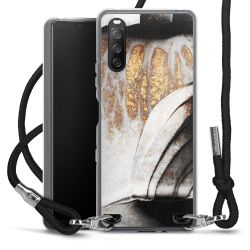 Carry Case Transparent Fabric black/silver