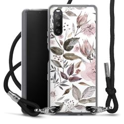 Carry Case Transparent Fabric black/silver