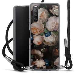 Carry Case Transparent Fabric black/silver