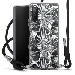 Carry Case Transparent Fabric black/silver