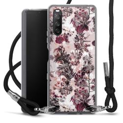 Carry Case Transparent Fabric black/silver