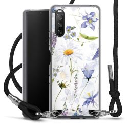 Carry Case Transparent Fabric black/silver