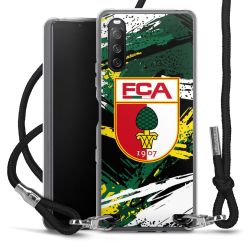 Carry Case Stoff schwarz/silber