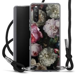 Carry Case Transparent Fabric black/silver