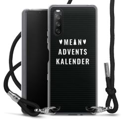 Carry Case Stoff schwarz/silber