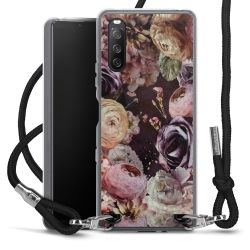 Carry Case Transparent Fabric black/silver