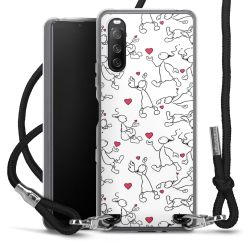 Carry Case Stoff schwarz/silber