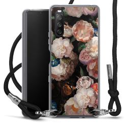 Carry Case Transparent Fabric black/silver