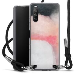 Carry Case Transparent Fabric black/silver