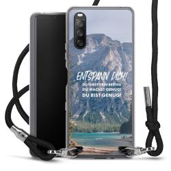 Carry Case Stoff schwarz/silber