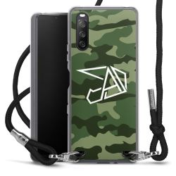 Carry Case Stoff schwarz/silber