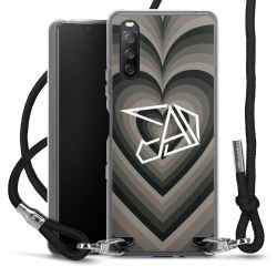 Carry Case Stoff schwarz/silber