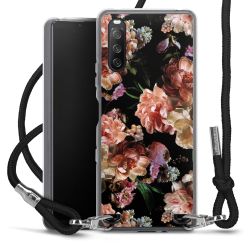 Carry Case Transparent Fabric black/silver