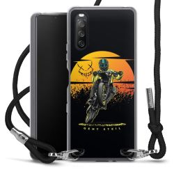 Carry Case Stoff schwarz/silber