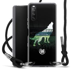 Carry Case Stoff schwarz/silber