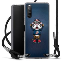 Carry Case Stoff schwarz/silber