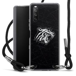 Carry Case Stoff schwarz/silber