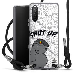 Carry Case Stoff schwarz/silber