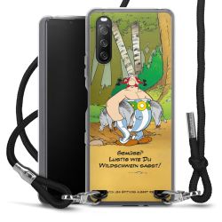 Carry Case Stoff schwarz/silber