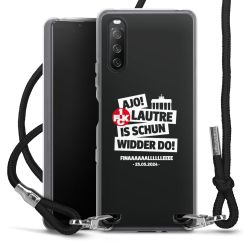 Carry Case Stoff schwarz/silber