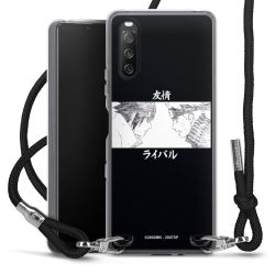 Carry Case Transparent Fabric black/silver