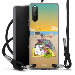 Carry Case Stoff schwarz/silber