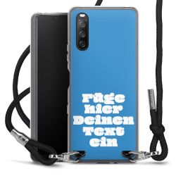 Carry Case Stoff schwarz/silber