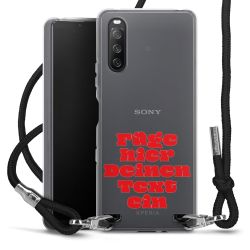 Carry Case Stoff schwarz/silber