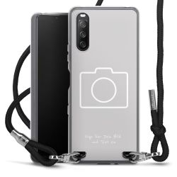 Carry Case Stoff schwarz/silber