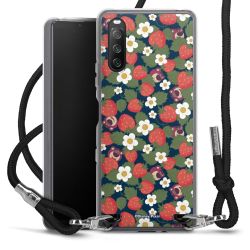 Carry Case Stoff schwarz/silber