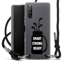 Carry Case Fabric black/silver