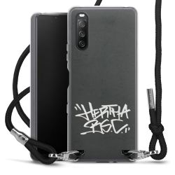 Carry Case Stoff schwarz/silber