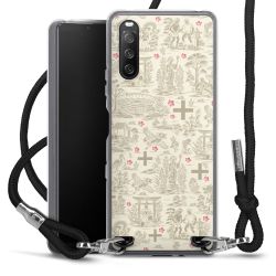 Carry Case Stoff schwarz/silber