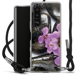 Carry Case Transparent Fabric black/silver