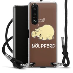 Carry Case Stoff schwarz/silber