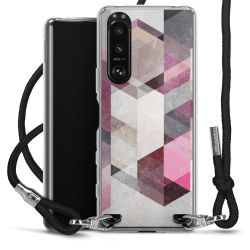 Carry Case Transparent Fabric black/silver