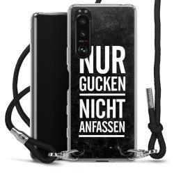 Carry Case Stoff schwarz/silber