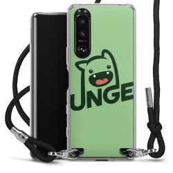 Carry Case Stoff schwarz/silber