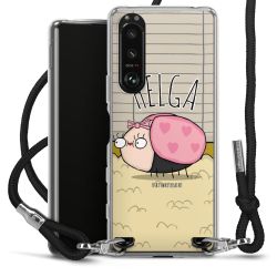 Carry Case Stoff schwarz/silber