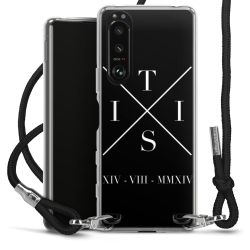 Carry Case Stoff schwarz/silber