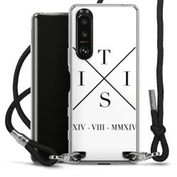 Carry Case Stoff schwarz/silber