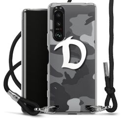 Carry Case Stoff schwarz/silber