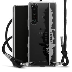 Carry Case Stoff schwarz/silber